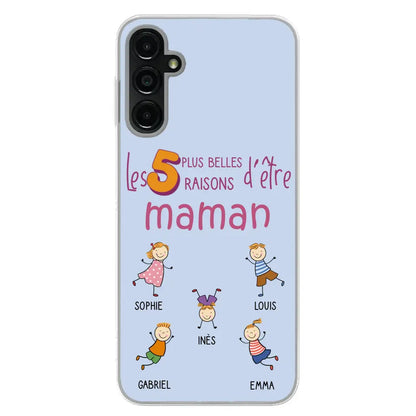 Les plus belles raisons - Coque téléphone personnalisée