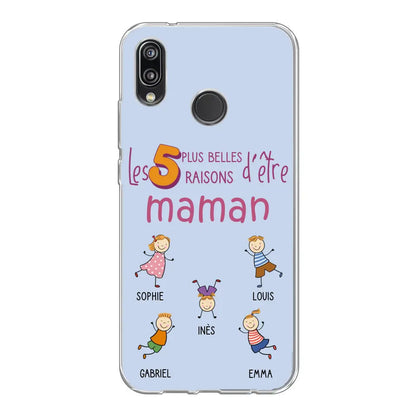 Les plus belles raisons - Coque téléphone personnalisée