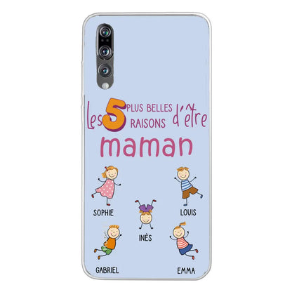 Les plus belles raisons - Coque téléphone personnalisée