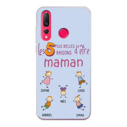 Les plus belles raisons - Coque téléphone personnalisée