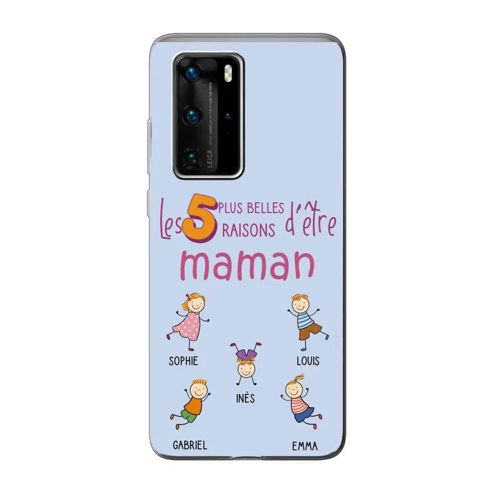 Les plus belles raisons - Coque téléphone personnalisée
