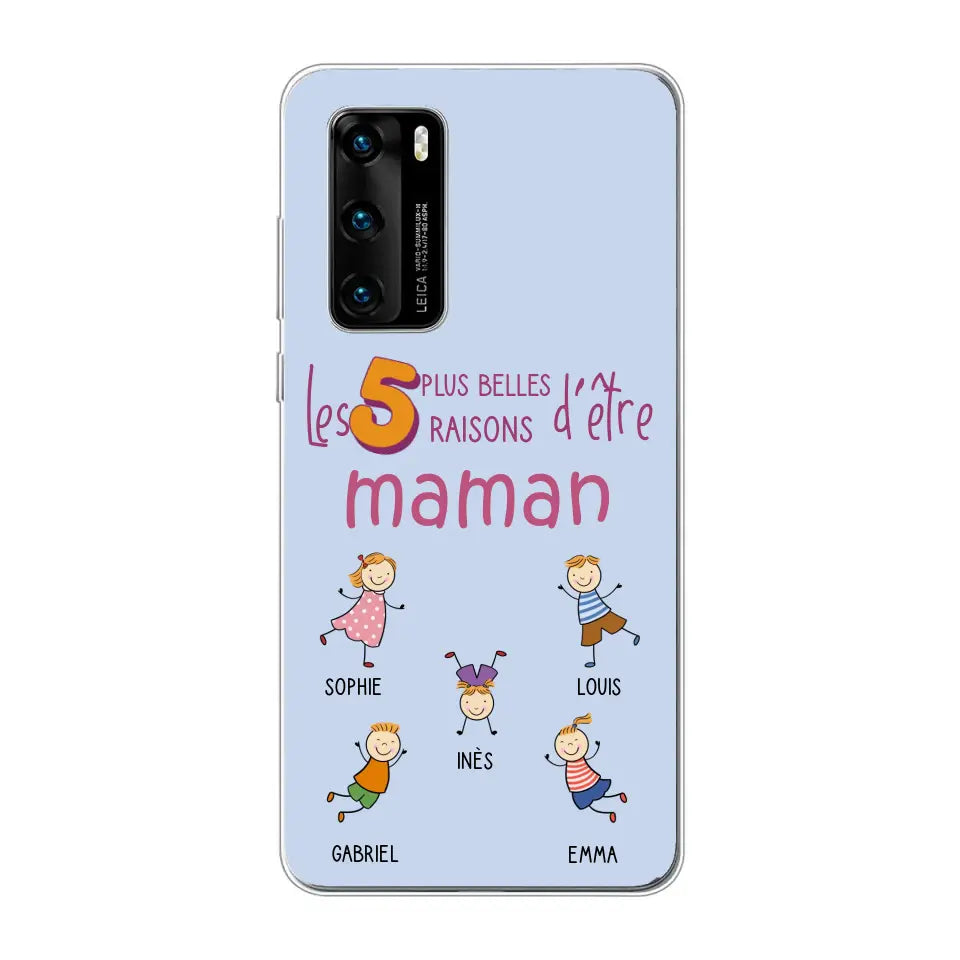 Les plus belles raisons - Coque téléphone personnalisée