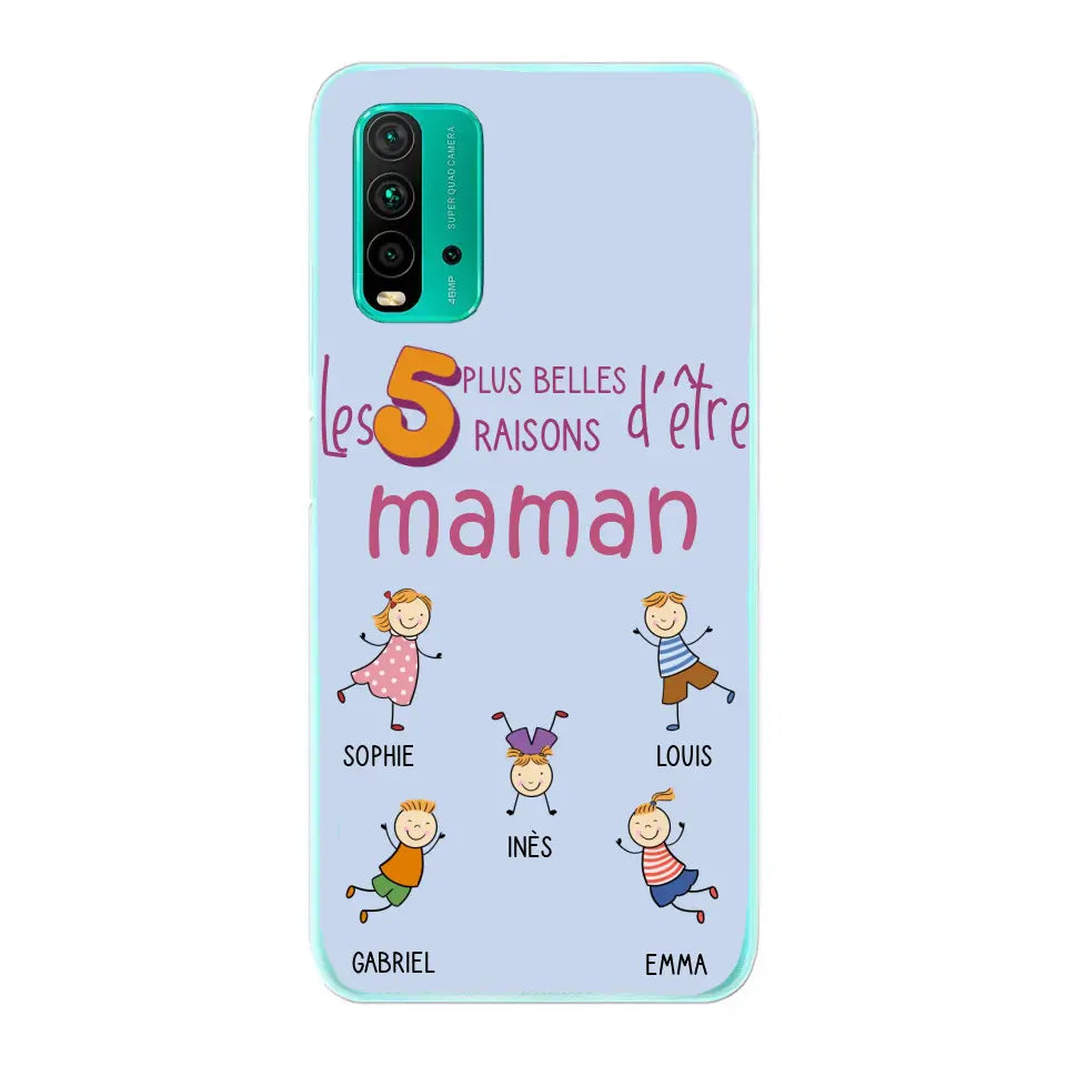 Les plus belles raisons - Coque téléphone personnalisée