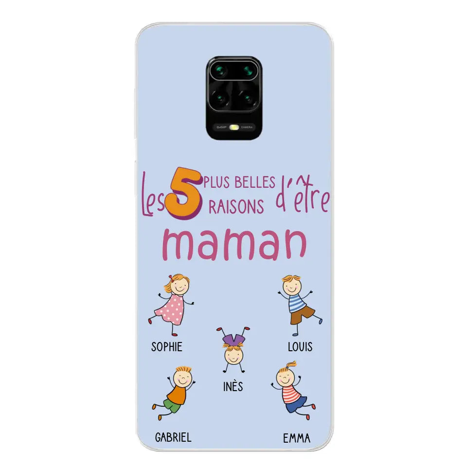 Les plus belles raisons - Coque téléphone personnalisée