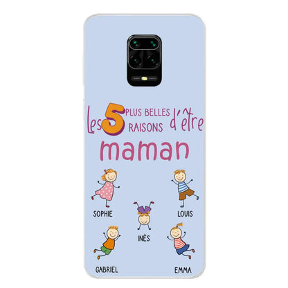 Les plus belles raisons - Coque téléphone personnalisée