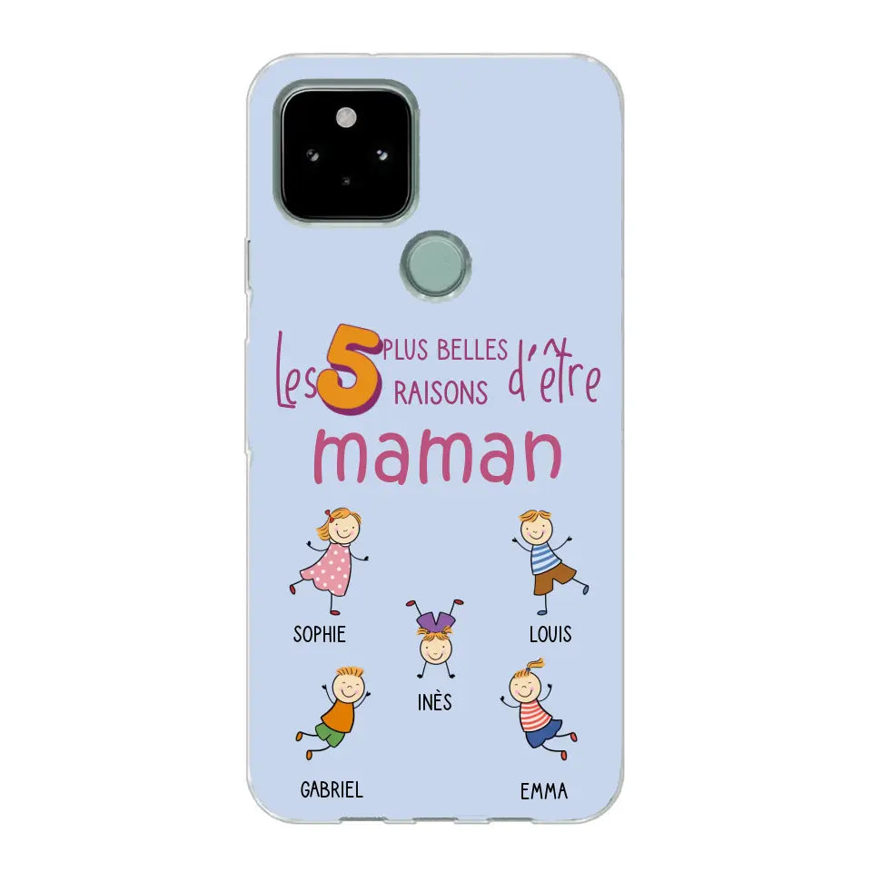 Les plus belles raisons - Coque téléphone personnalisée