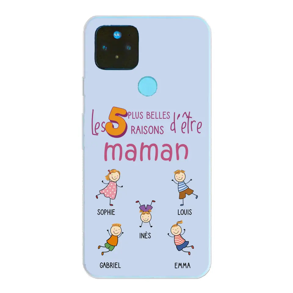 Les plus belles raisons - Coque téléphone personnalisée