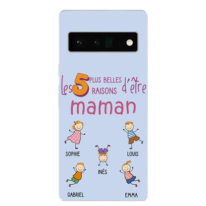 Les plus belles raisons - Coque téléphone personnalisée
