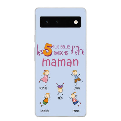 Les plus belles raisons - Coque téléphone personnalisée