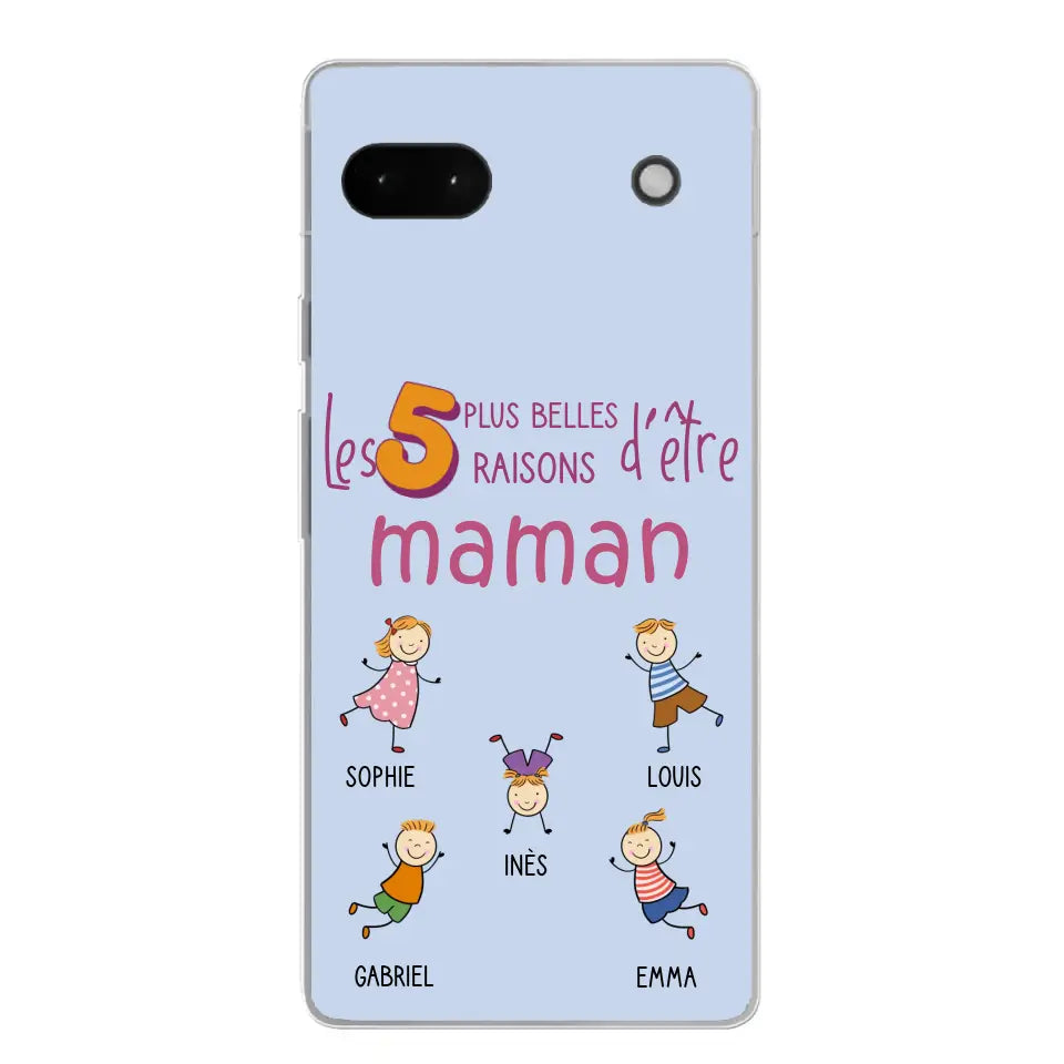 Les plus belles raisons - Coque téléphone personnalisée