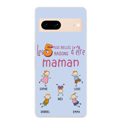 Les plus belles raisons - Coque téléphone personnalisée