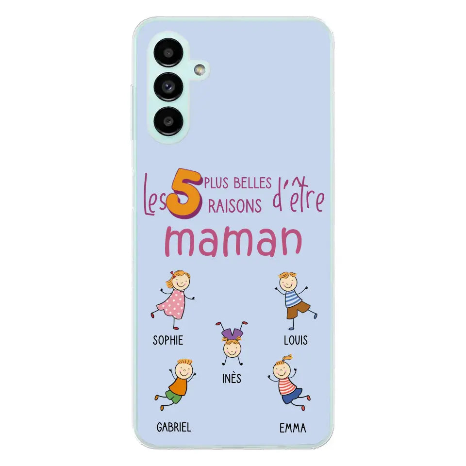 Les plus belles raisons - Coque téléphone personnalisée