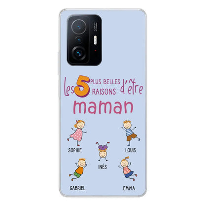 Les plus belles raisons - Coque téléphone personnalisée