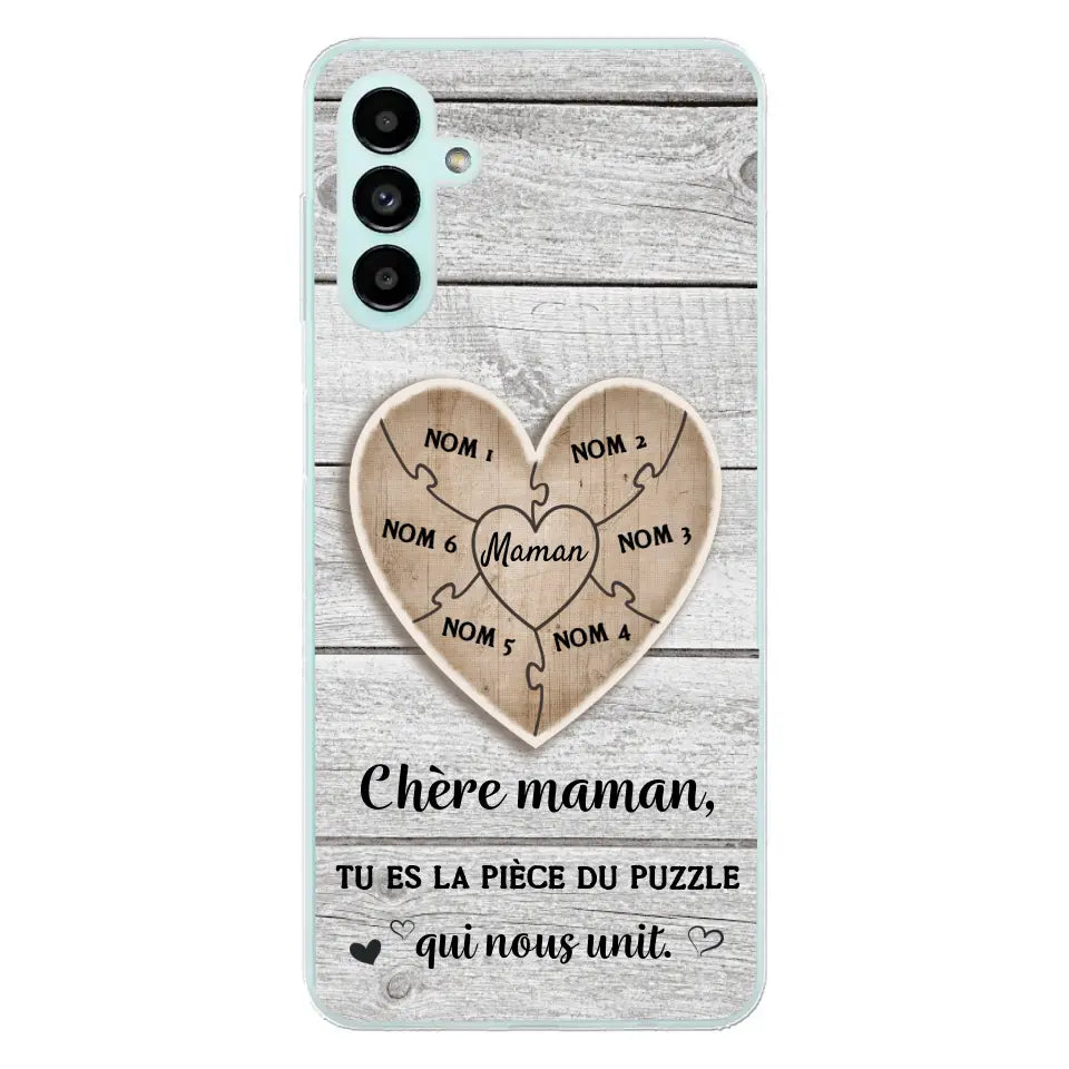 Pièce de puzzle - Coque de téléphone personnalisée