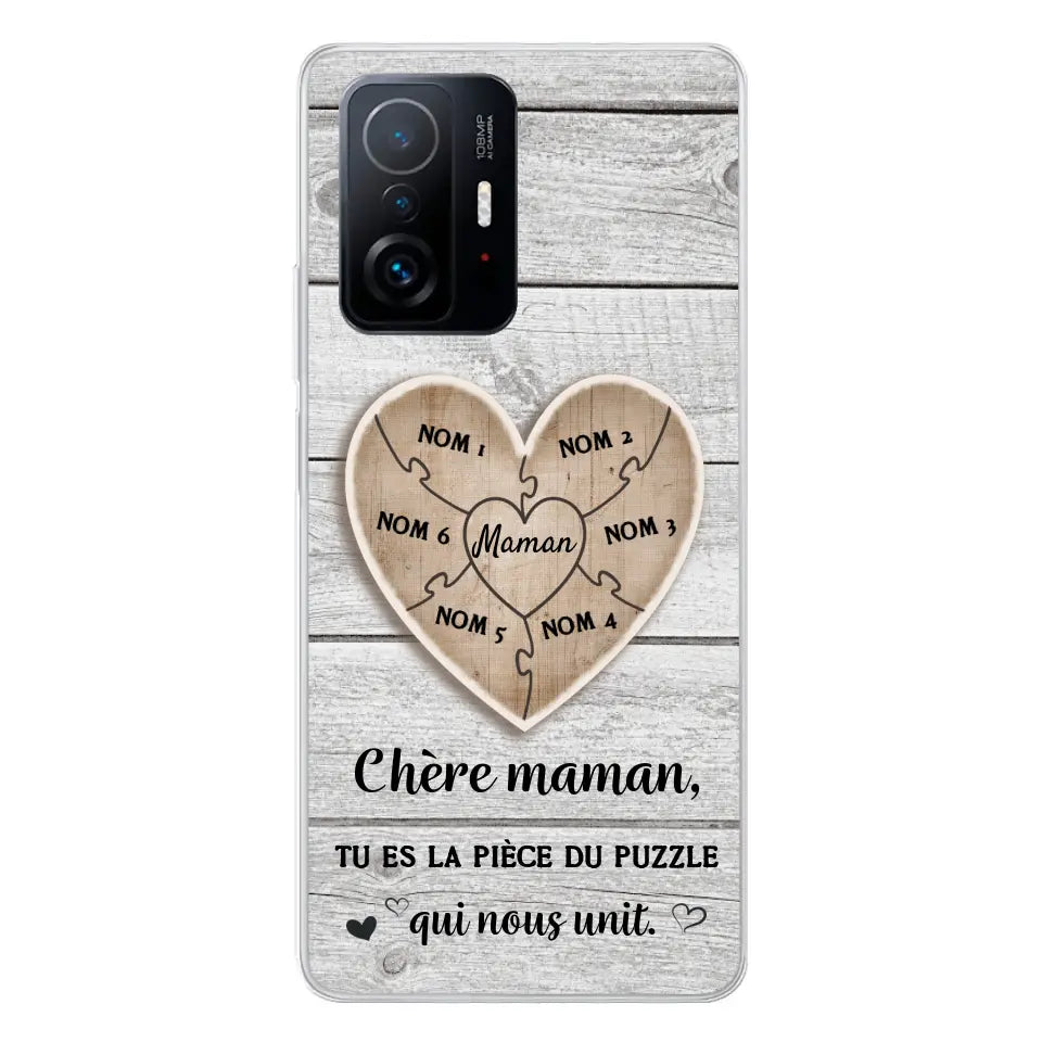 Pièce de puzzle - Coque de téléphone personnalisée