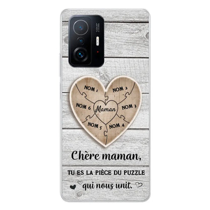Pièce de puzzle - Coque de téléphone personnalisée