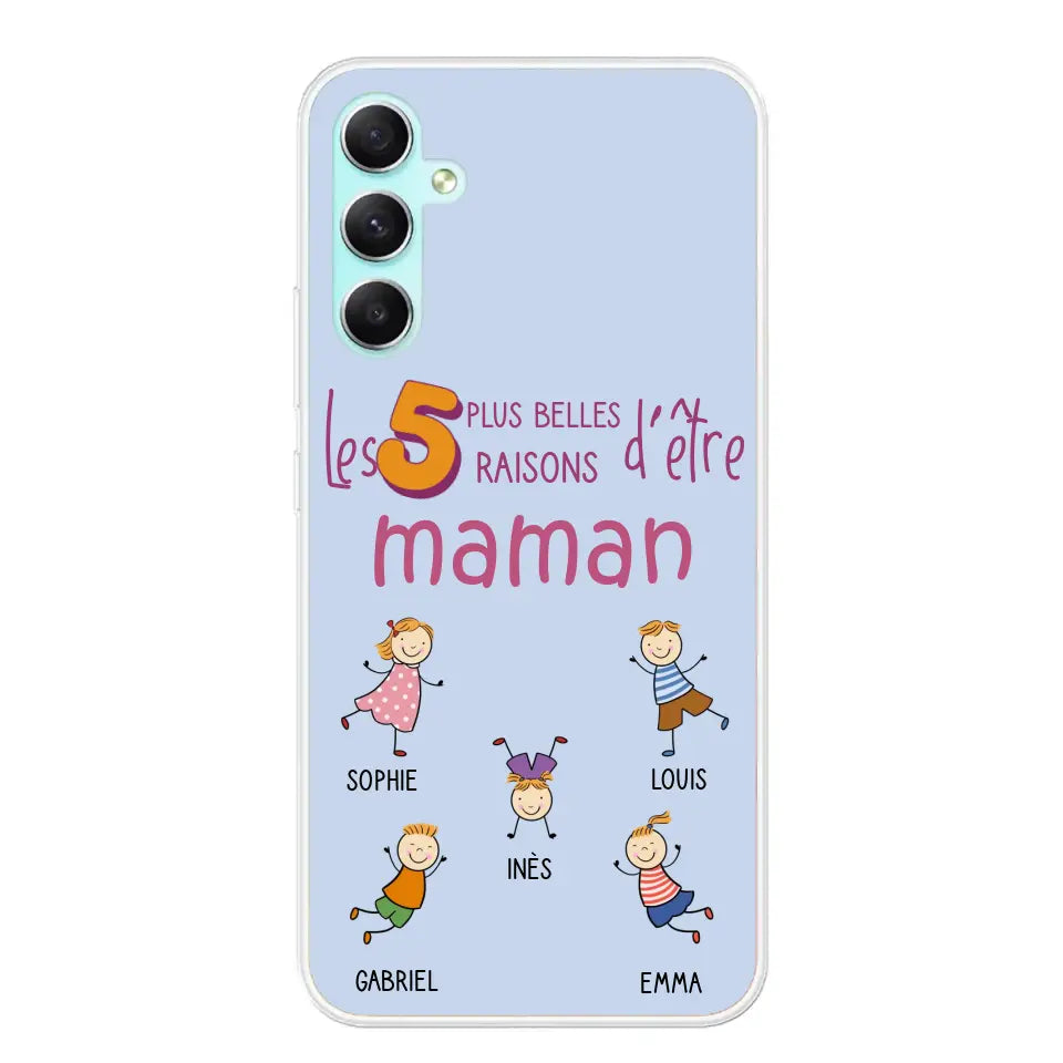 Les plus belles raisons - Coque téléphone personnalisée