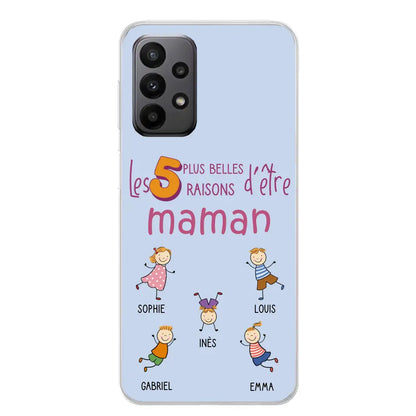 Les plus belles raisons - Coque téléphone personnalisée