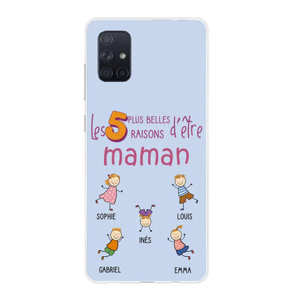 Les plus belles raisons - Coque téléphone personnalisée