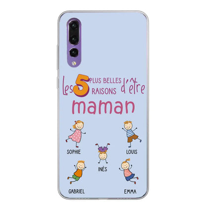 Les plus belles raisons - Coque téléphone personnalisée