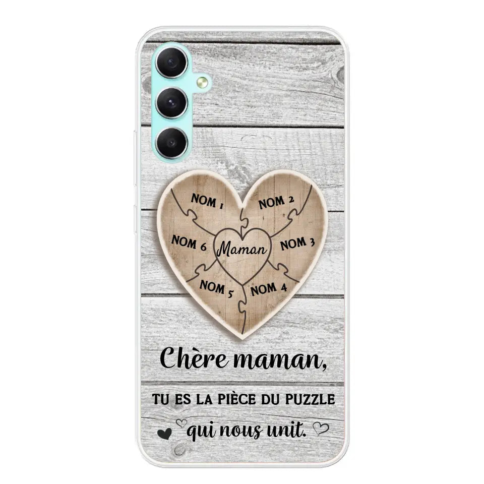 Pièce de puzzle - Coque de téléphone personnalisée