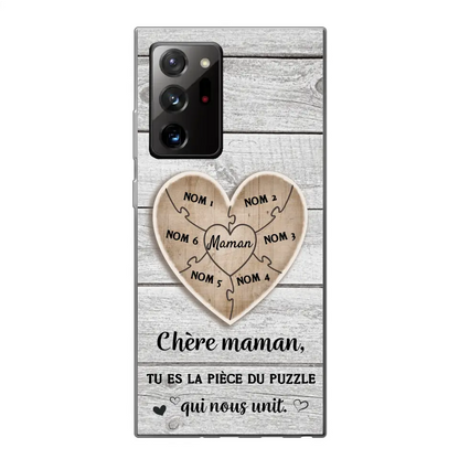Pièce de puzzle - Coque de téléphone personnalisée