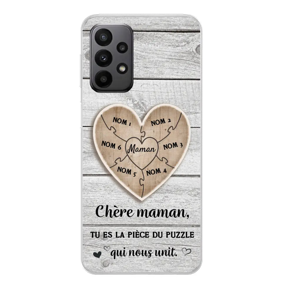 Pièce de puzzle - Coque de téléphone personnalisée
