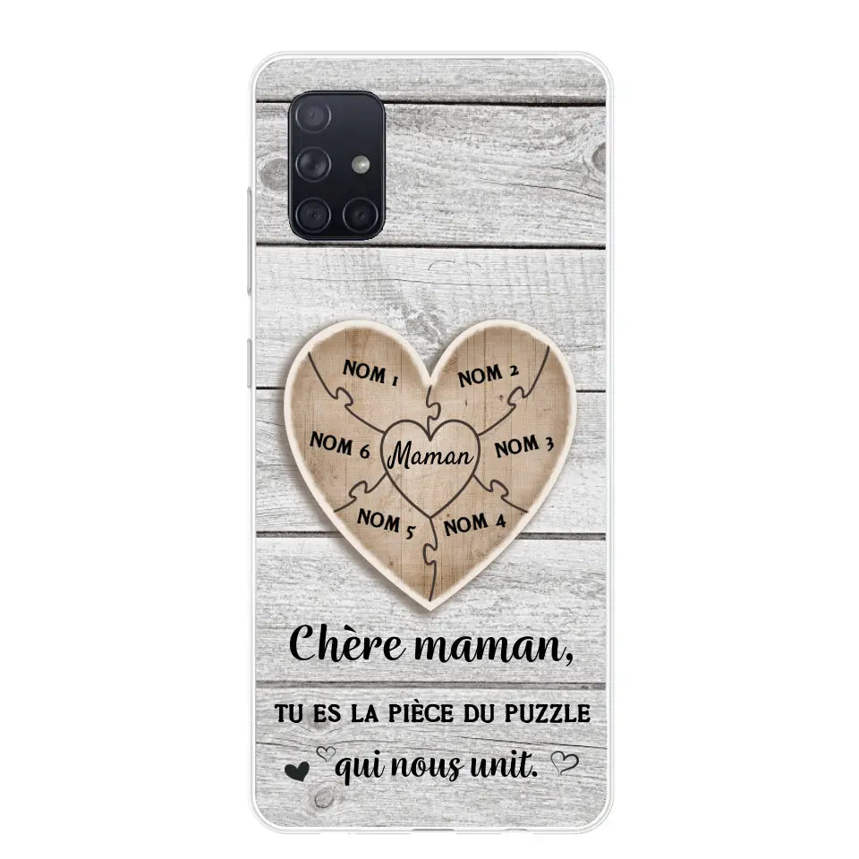 Pièce de puzzle - Coque de téléphone personnalisée