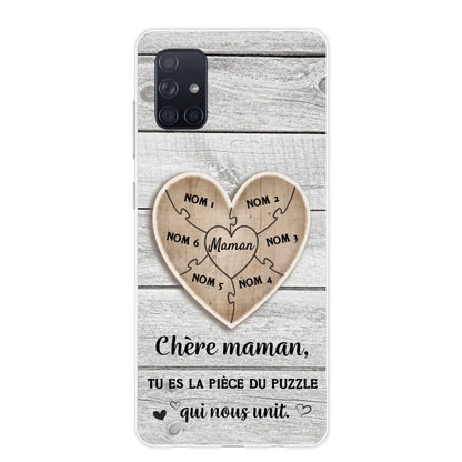 Pièce de puzzle - Coque de téléphone personnalisée