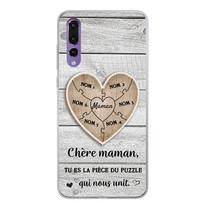Pièce de puzzle - Coque de téléphone personnalisée