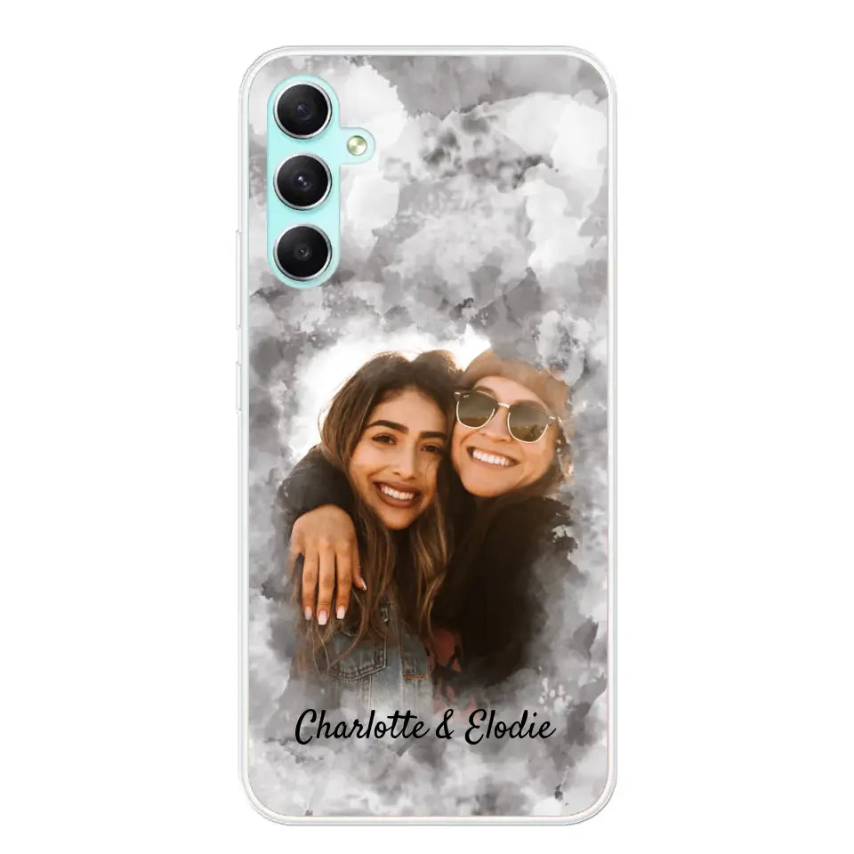 Votre photo (style aquarelle) - Coque de téléphone personnalisée