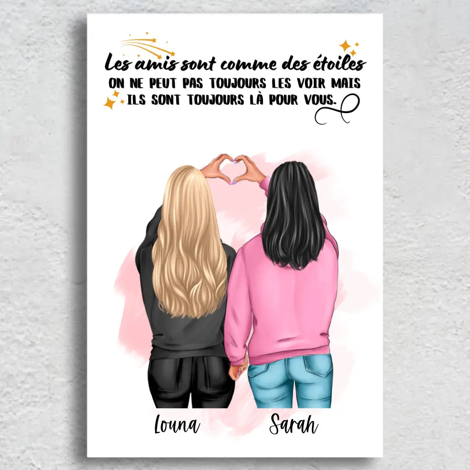 Toujours ensemble - Toile personnalisée