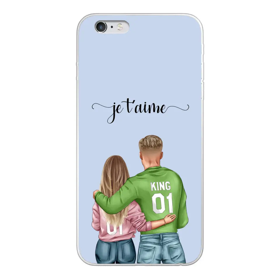 Couple - Coque de téléphone personnalisée