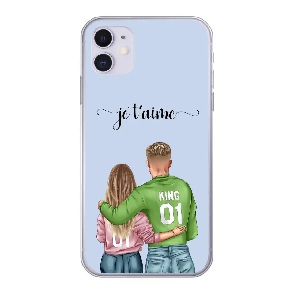 Couple - Coque de téléphone personnalisée