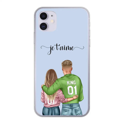 Couple - Coque de téléphone personnalisée