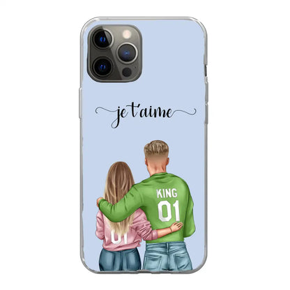 Couple - Coque de téléphone personnalisée