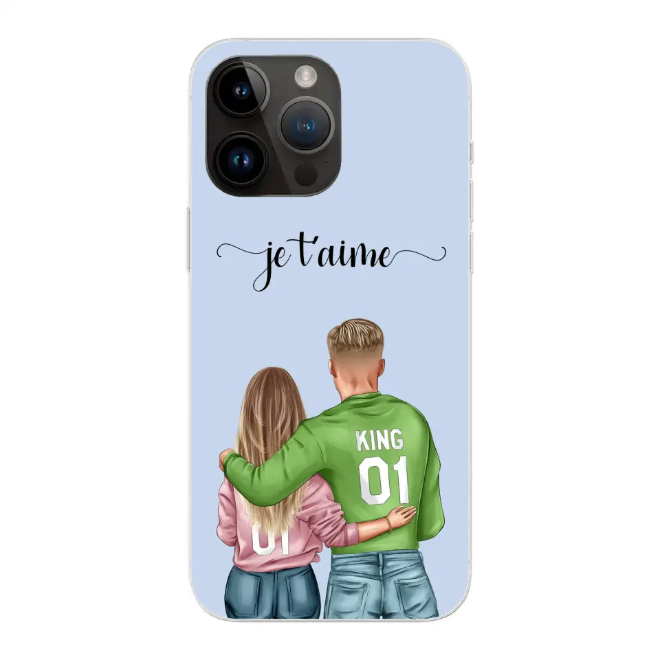 Couple - Coque de téléphone personnalisée