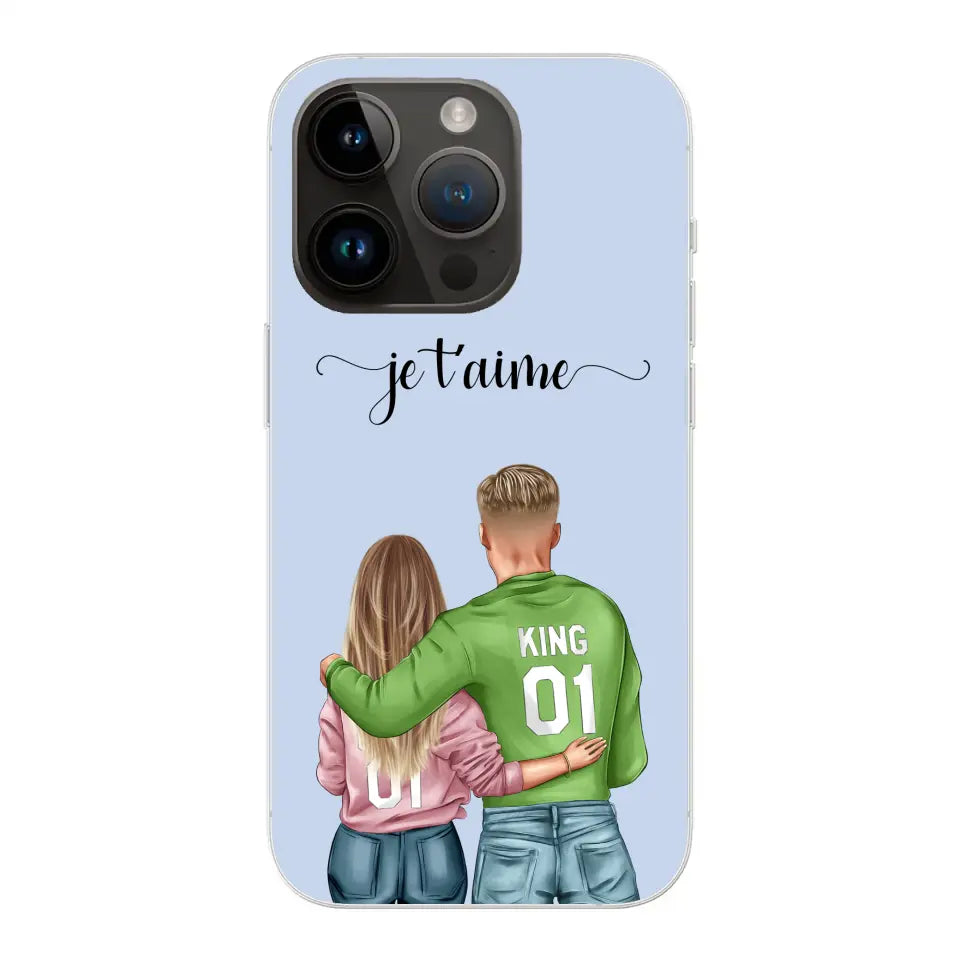Couple - Coque de téléphone personnalisée