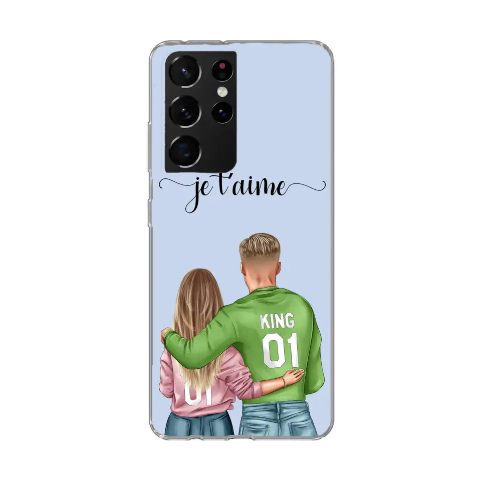 Couple - Coque de téléphone personnalisée