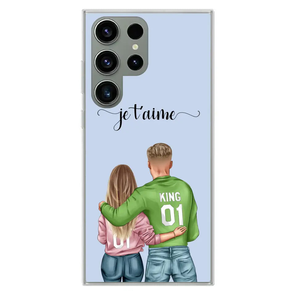 Couple - Coque de téléphone personnalisée