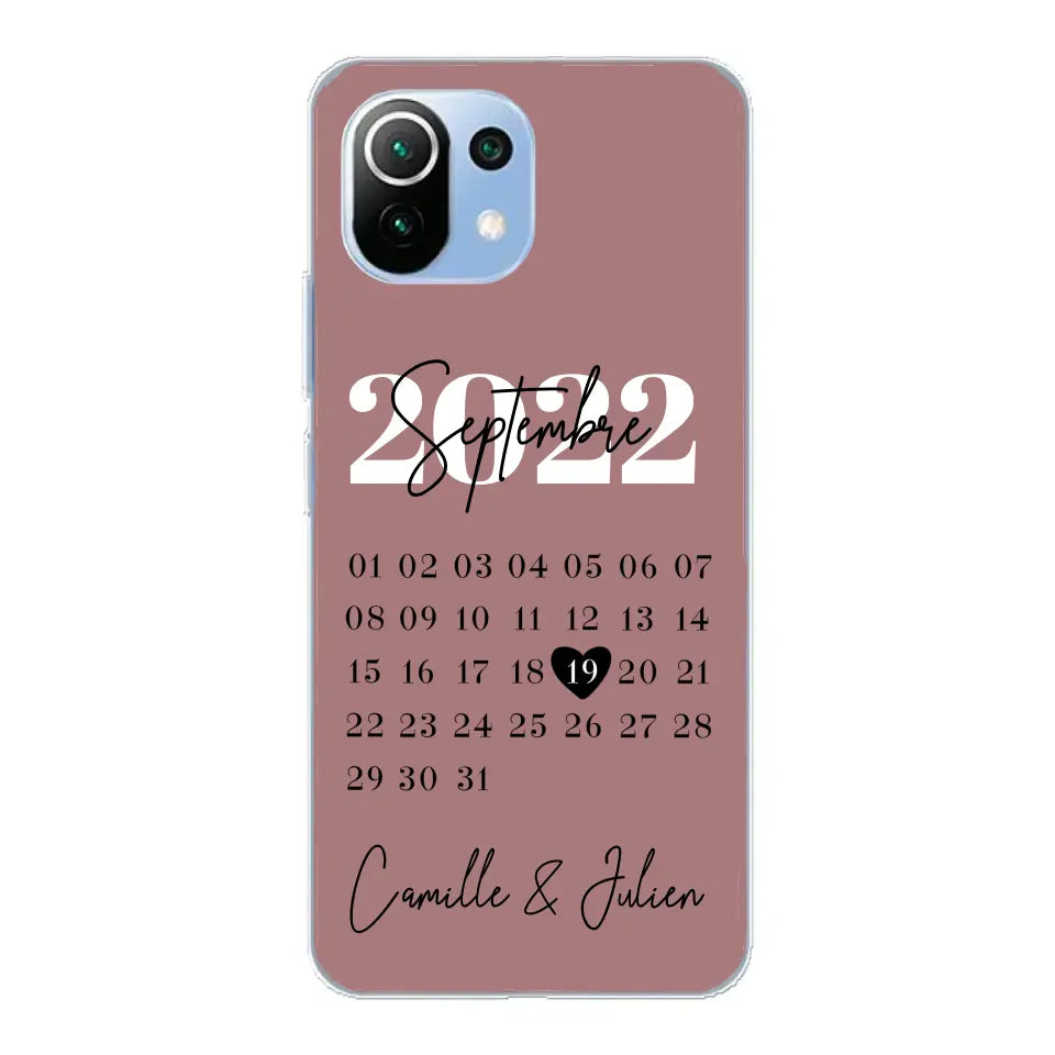 Une journée spéciale - coque de téléphone personnalisée