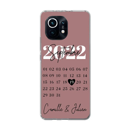 Une journée spéciale - coque de téléphone personnalisée