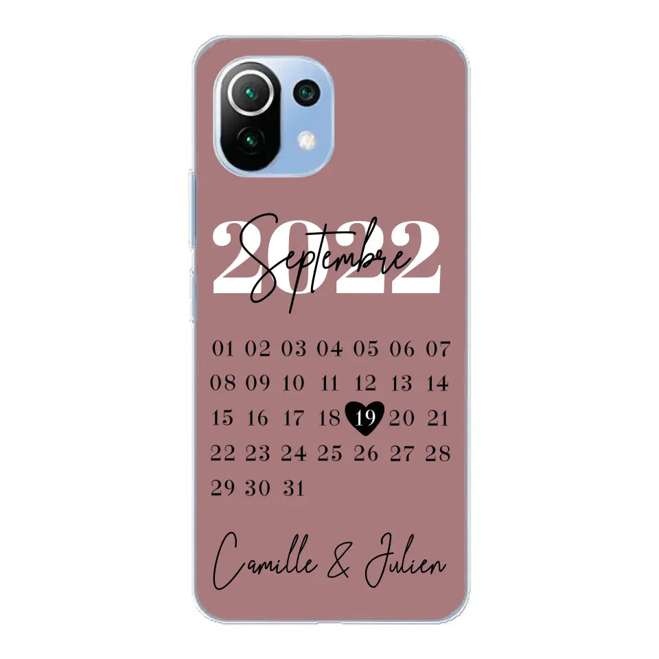 Une journée spéciale - coque de téléphone personnalisée