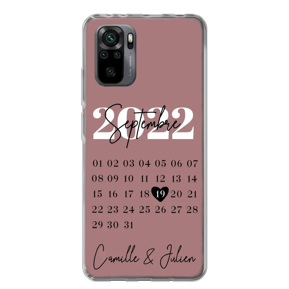 Une journée spéciale - coque de téléphone personnalisée