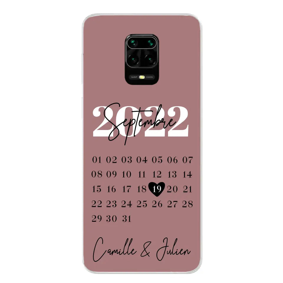 Une journée spéciale - coque de téléphone personnalisée