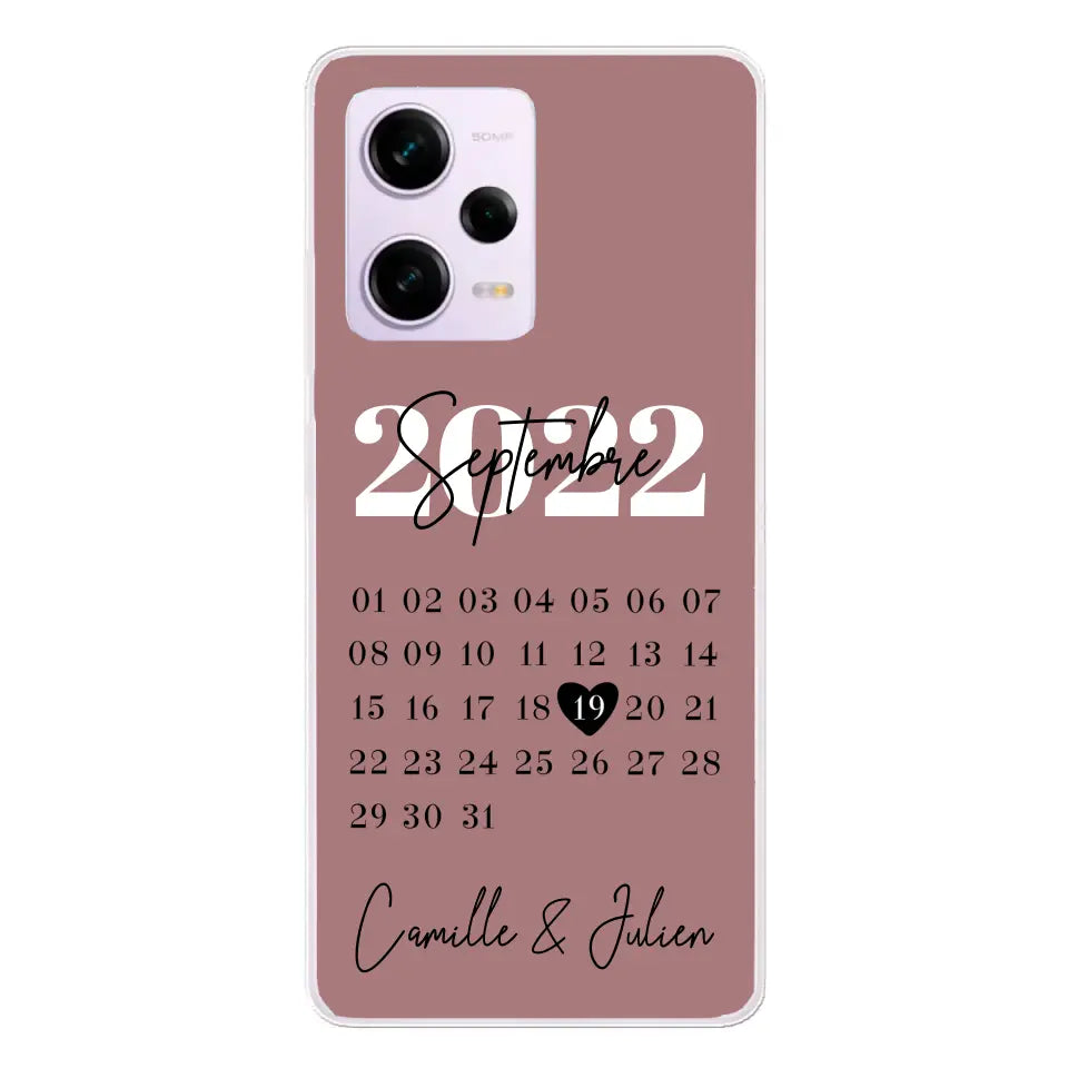 Une journée spéciale - coque de téléphone personnalisée