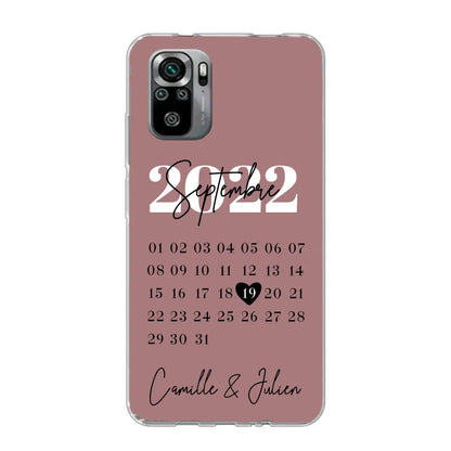 Une journée spéciale - coque de téléphone personnalisée