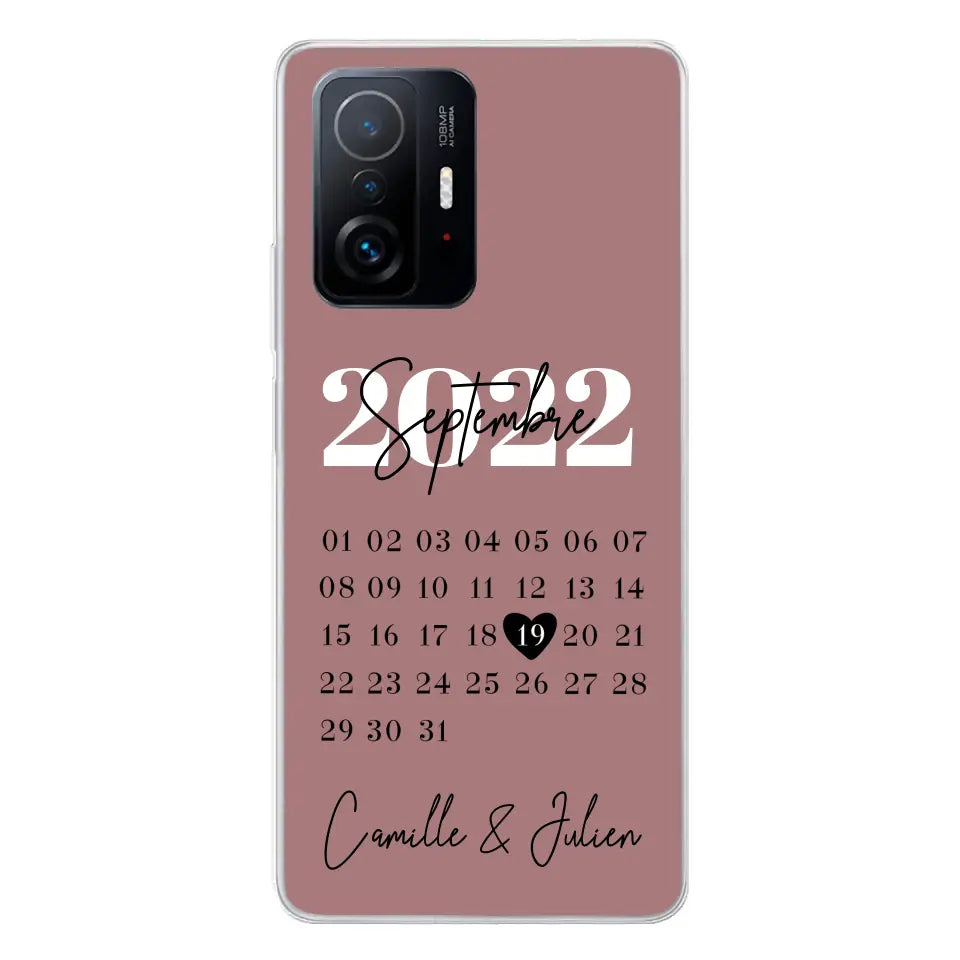 Une journée spéciale - coque de téléphone personnalisée