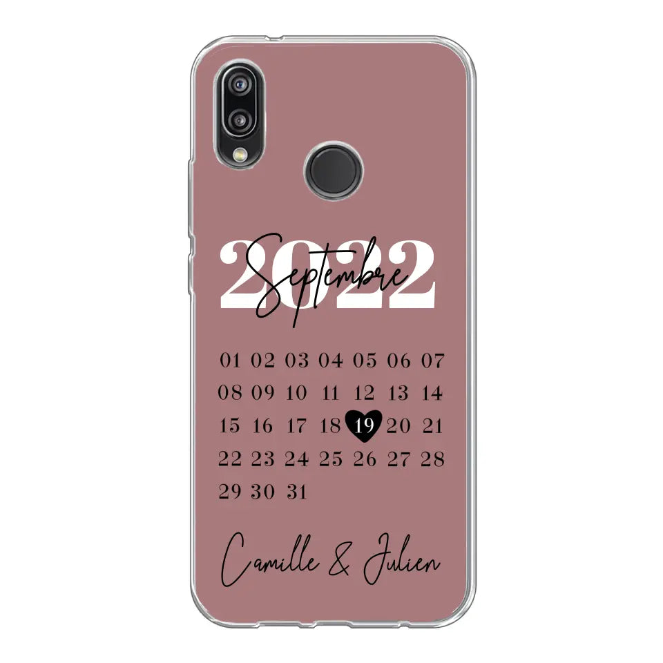 Une journée spéciale - coque de téléphone personnalisée