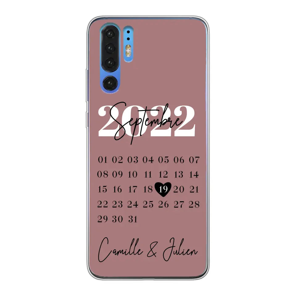 Une journée spéciale - coque de téléphone personnalisée